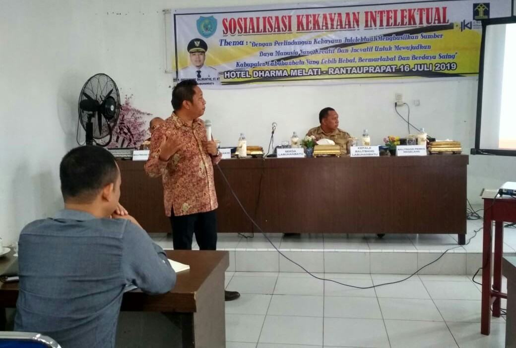 Pemkab Labuhanbatu Sosialisasikan Kekayaan Intelektual Melalui IPTEK