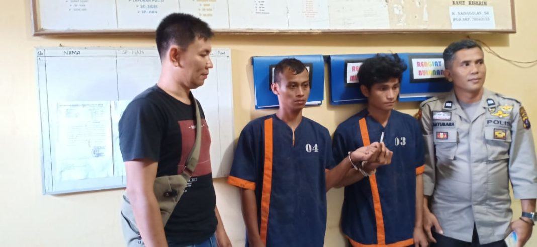 Edarkan Narkoba, Dua Warga Rantauprapat Di Bekuk Di Silangkitang