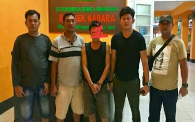 Unit Reskrim Polsek Bilah Hulu Hadiahi Londo Timah Panas