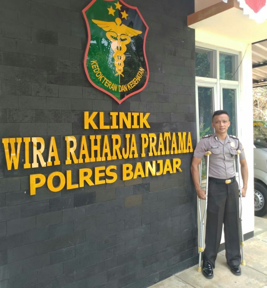 Kisah Sedih, Brigadir Gaga: Jangan Kalah Sama Polisi Berfisik Normal