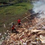 Tempat Pembuangan Limbah, Milik PT WBI Terbakar di Cilacap