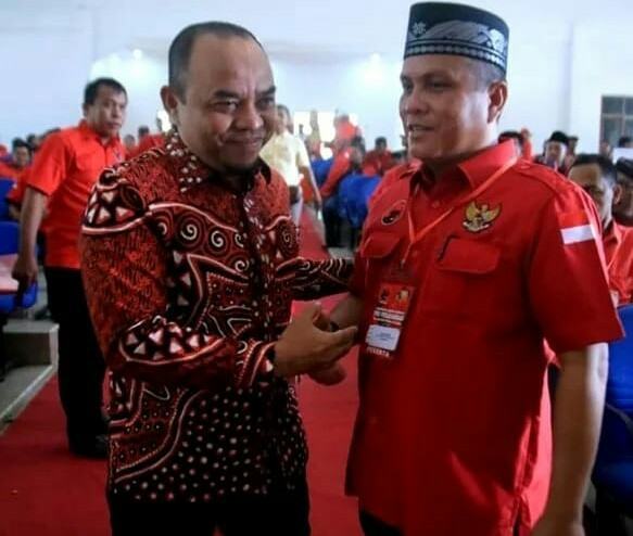 Konfercab Zona III PDI-P, Plt Bupati Berkomunikasi dengan Trimedya Panjaitan 