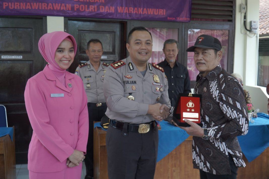 Bhayangkari Banjar Gelar Silaturahmi dengan Persatuan Purnawirawan Polri