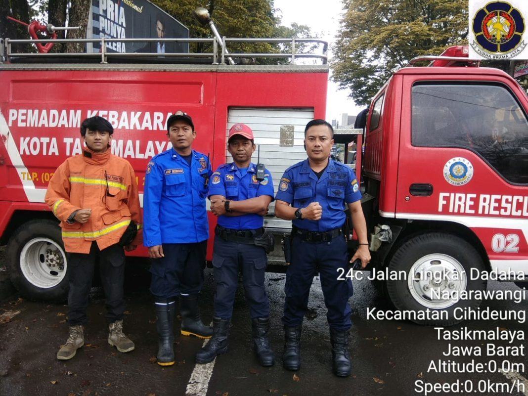 Konser Music Jamrud, Mobil Damkar Tasikmalaya Disiagakan
