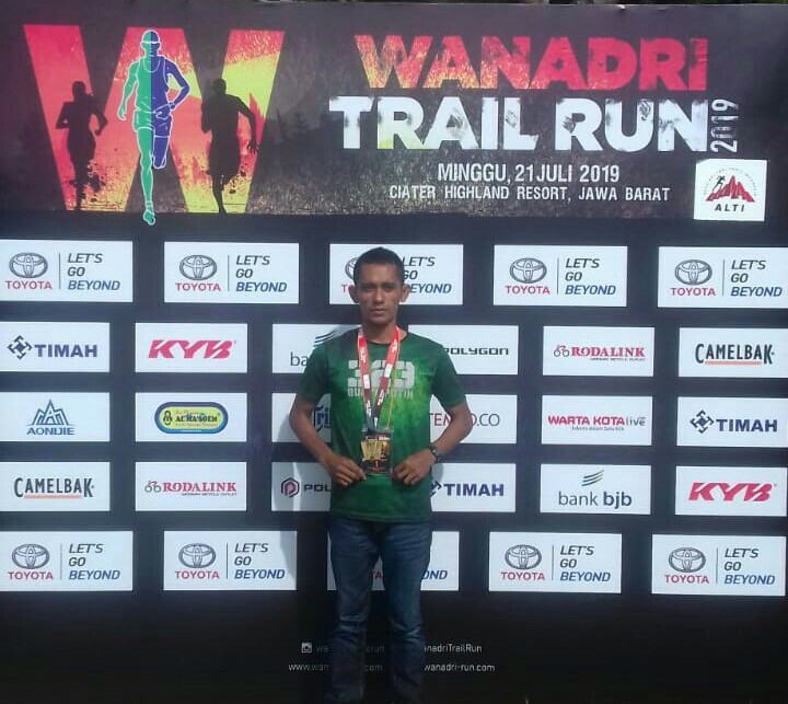 Lomba Lari Lintas Alam, Pratu Musen Finish Pertama