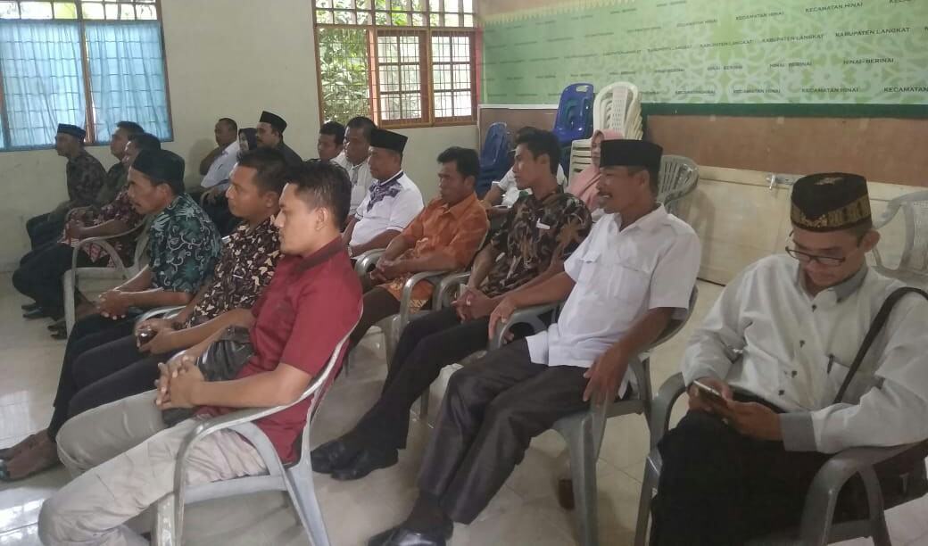 Deklarasi Damai Pilkades Serentak Kecamatan Hinai
