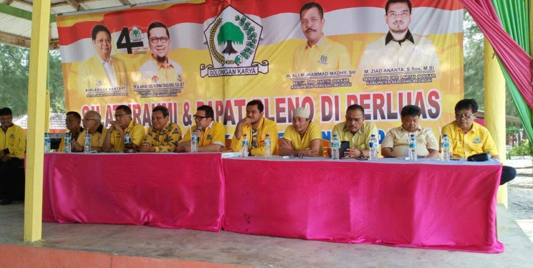 Partai Golkar Serdang Bedagai Dukung Airlangga