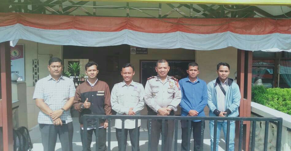 BKPRMI Wampu, Kunjungi Polsek Stabat Sambut Idul Adha