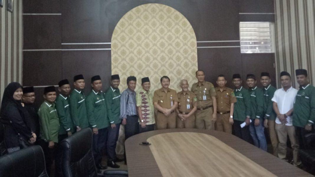 PC ISNU Langkat, Audiensi dengan Bupati