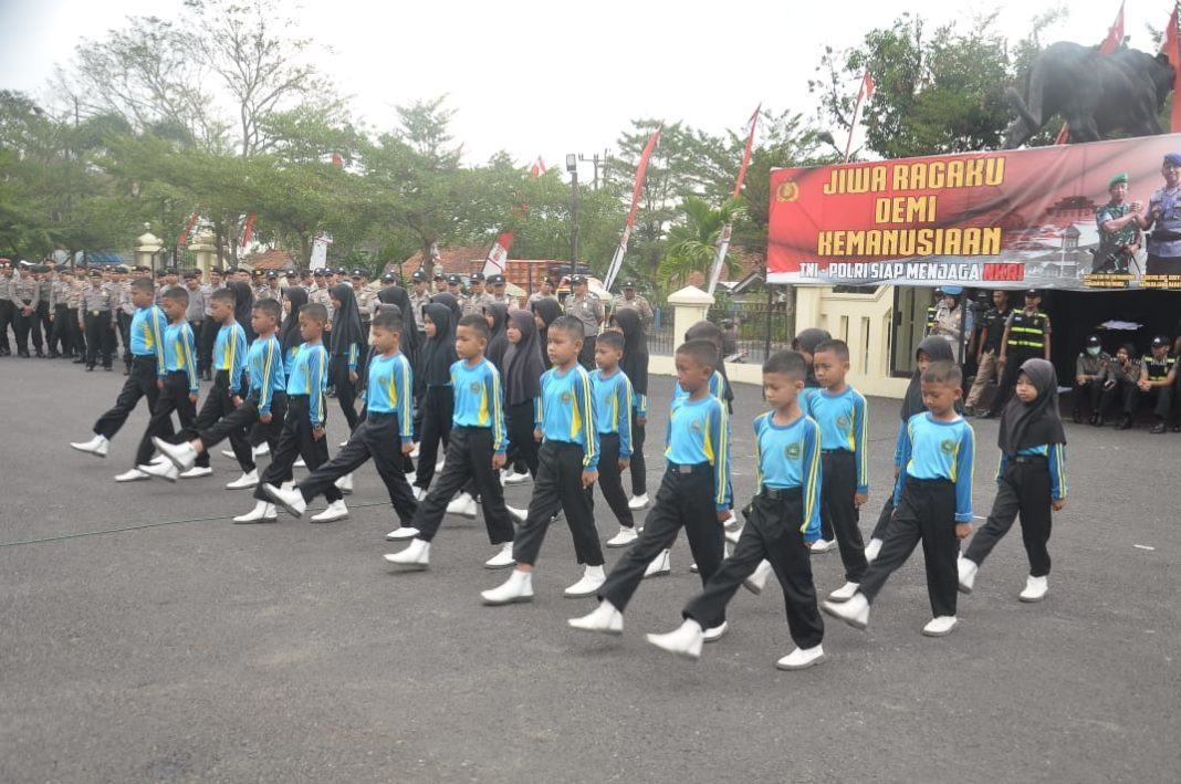 Lomba Polisi Cilik, Kapolres Banjar Saksikan FBB 30 Peserta