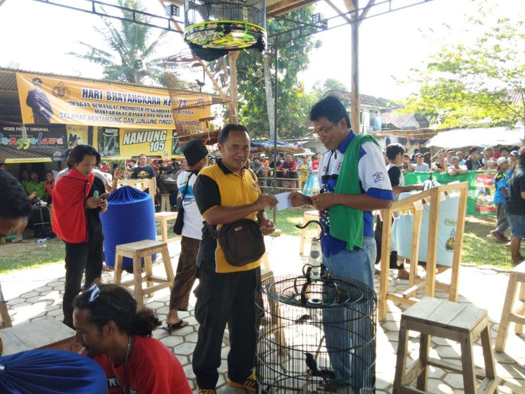 HUT Bhayangkara Ke-73, Polres Banjar Adakan Lomba Burung Kicau