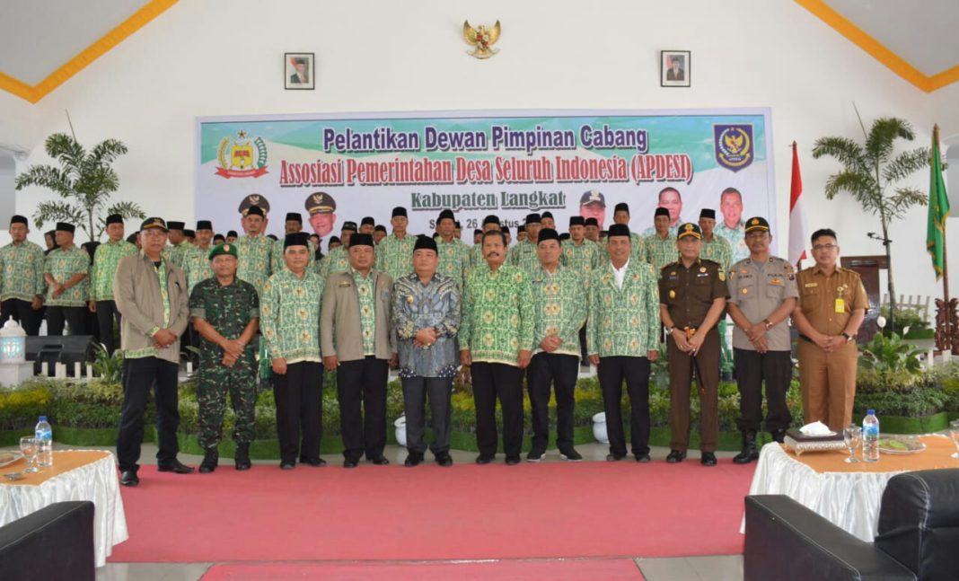 Iskandar PA, Pimpin DPC Apdesi Langkat Priode 2019-2024