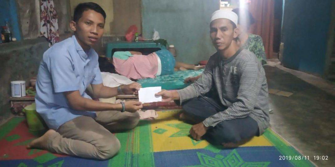 Gabungan Pemuda Sergai, Serahkan Donasi Peduli Kemanusiaan