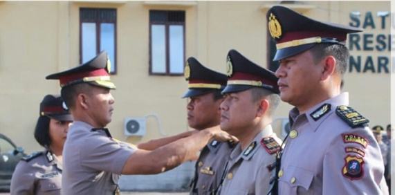 Polres Labuhan Batu, Sertijab 8 Personil Perwira