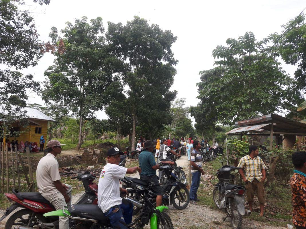 PTPN II Sawit Seberang Lakukan Penarikan Koordinat, Warga Sei Litur Tasik Menolak