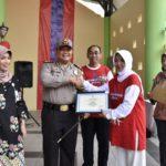Jambore Anak, Walikota Banjar Berikan Piagam Penghargaan kepada Kapolres