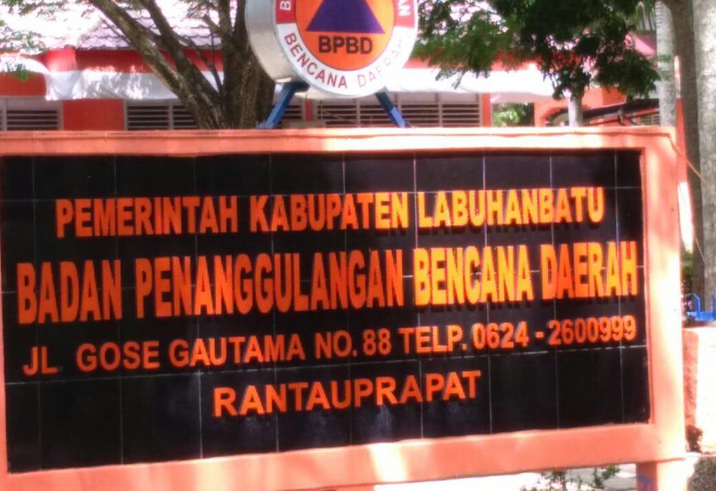 BPBD Labuhanbatu, Menguap Dugaan Korupsi Uang Makan dan Perjalanan Dinas