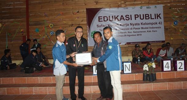 KKN 42, Gelar Edukasi Publik Investasi Cerdas di Pasar Modal Bersama BEI