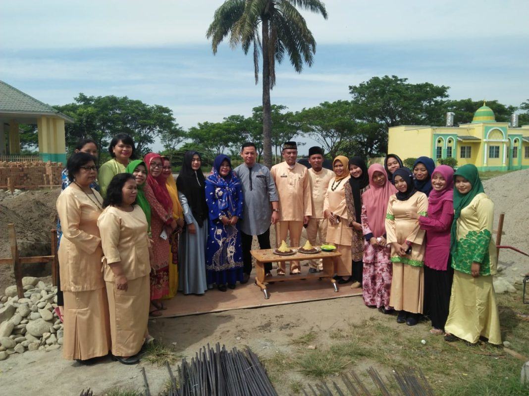Kadis Perpusip Sergai, Inisiasi Peletakan Batu Pertama Pembangunan Gedung Arsip