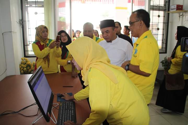 Perpustakaan Daerah Labuhanbatu, PLT Bupati Berharap Anak-anak untuk Membaca