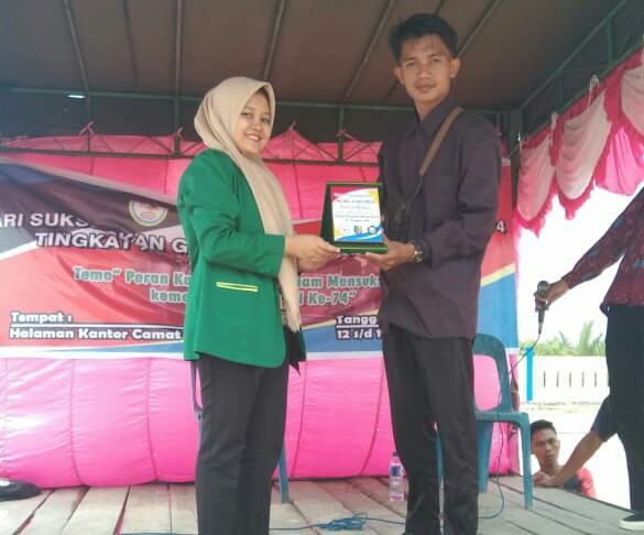 GERAMM Serahkan Plakat Atas Kerjasama PBL 12 FKM UINSU