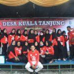 Jalan Sehat Kuala Tanjung, IPKTB dan Pemdes Tampil dengan Jiwa Patriotis