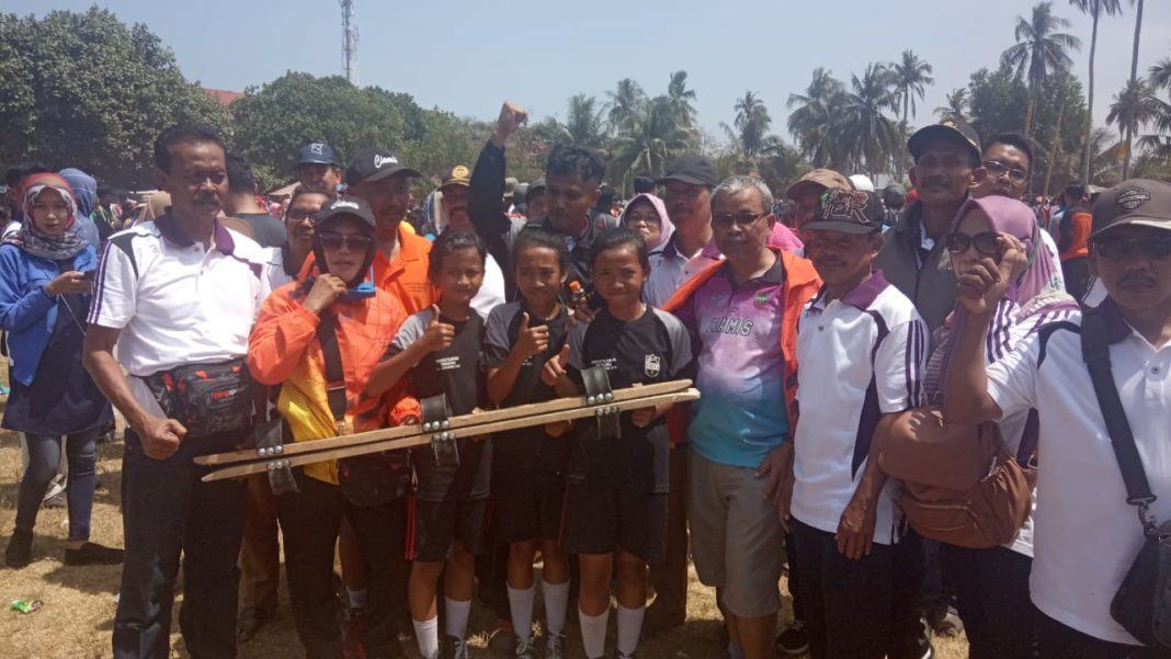 Olahraga Tradisional, Kontingen Ciamis Juara 1 Lomba Bakiak