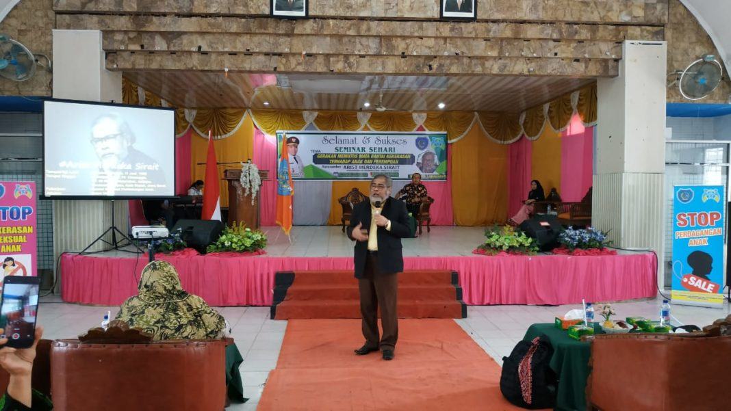 Arist Merdeka Sirait ke Labuhanbatu, Setdakab: Stop Membully di Medsos