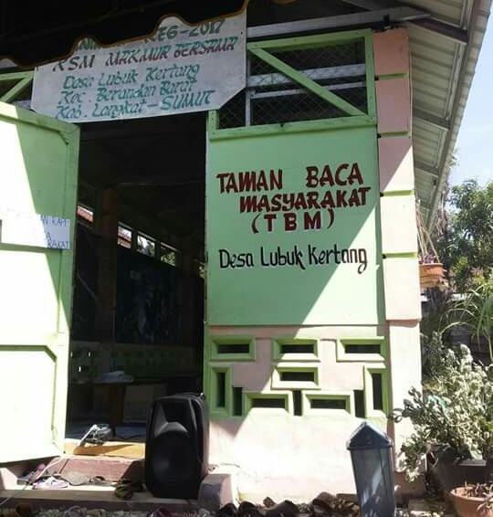 Lubuk Kertang, Siap Jadi Desa Literasi