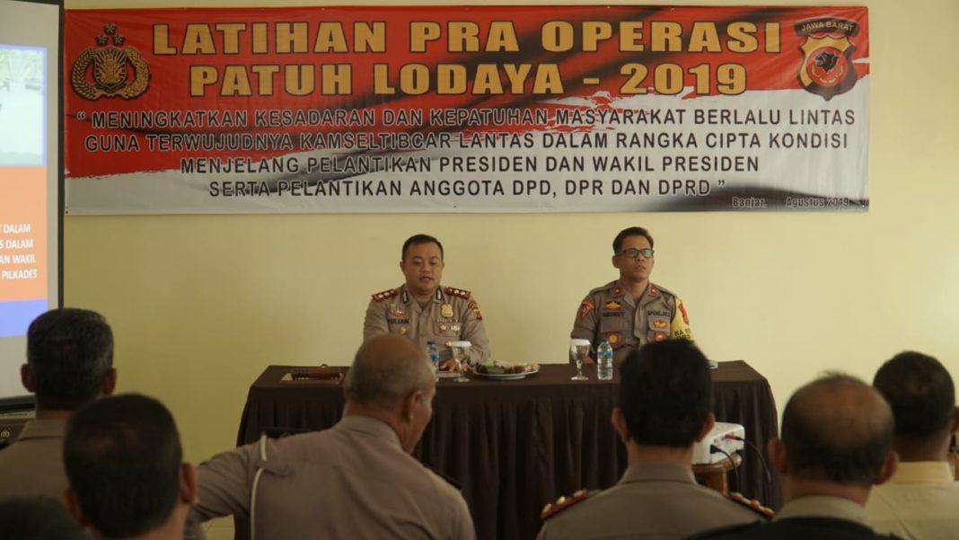 Operasi Patuh Lodaya, 29 Agustus sampai 11 September 2019