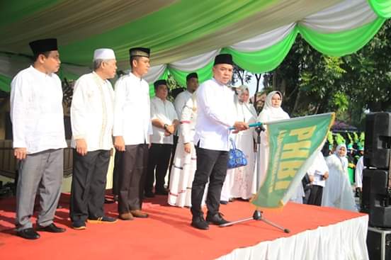 Plt Bupati Labuhanbatu, Lepas Pawai Ta'aruf Menyambut Tahun Baru Islam 