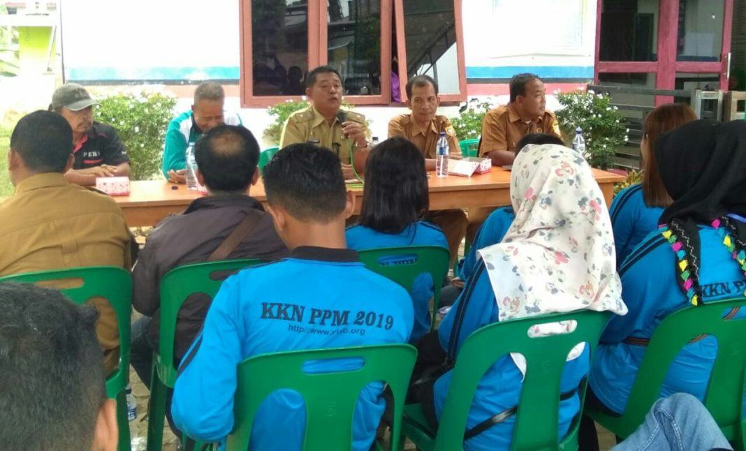 Kades Binanga Dua, Temu Rama dengan Mahasiswa KKN ULB