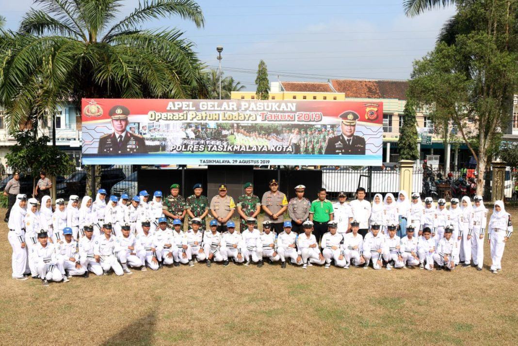 Operasi Patuh Lodaya Tasikmalaya, Danlanud Wiriadinata Ikut Apel