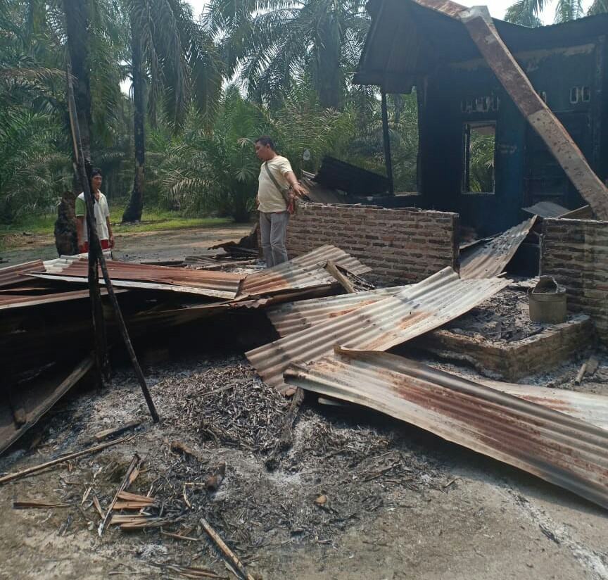 Kebakaran Kualuh Selatan, Satu Unit Rumah Ludes