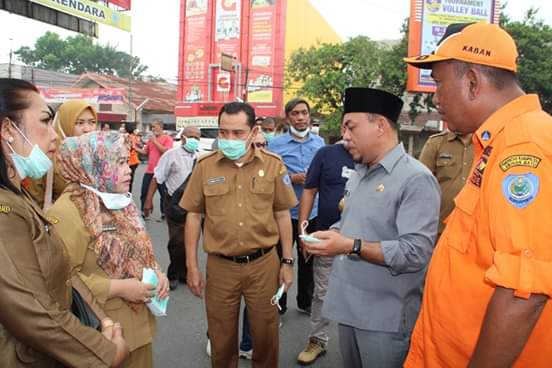 Pemkab Labuhanbatu, Buka 9 Posko Dampak Asap Karhutlah Riau