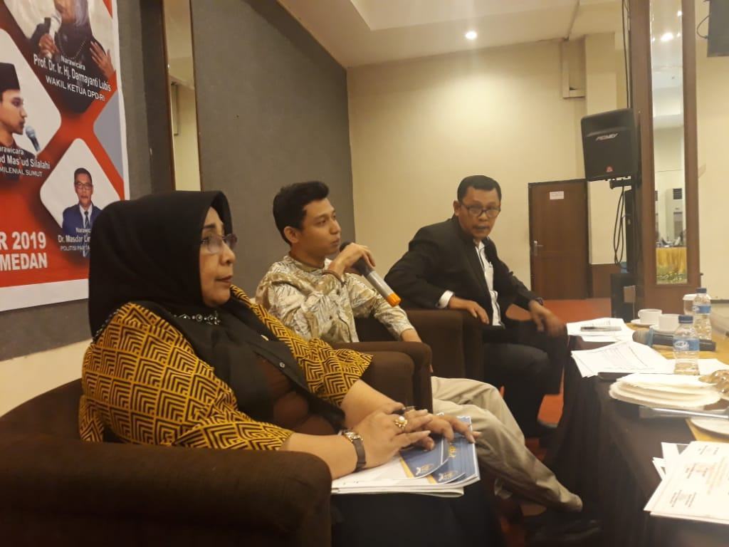 FGD GPN Sumut, Generasi Milenial Harus Ambil Posisi Strategis