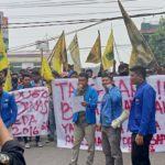 PMII Sumut, Aksi di Kajatisu Minta Tangkap Bupati Palas