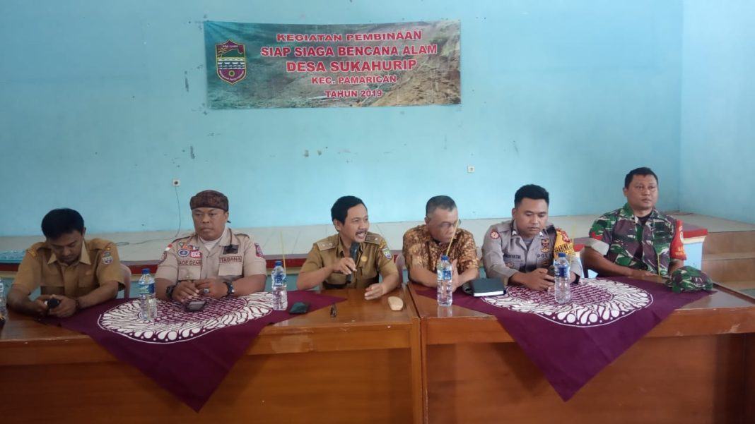 Pemdes Sukahurip, Adakan Pelatihan Penanggulangan Resiko Bencana