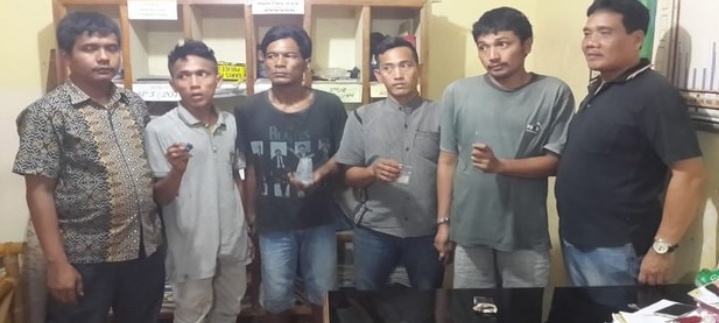 Polsek Panai Hilir, Amankan Warga Pesta Sabu