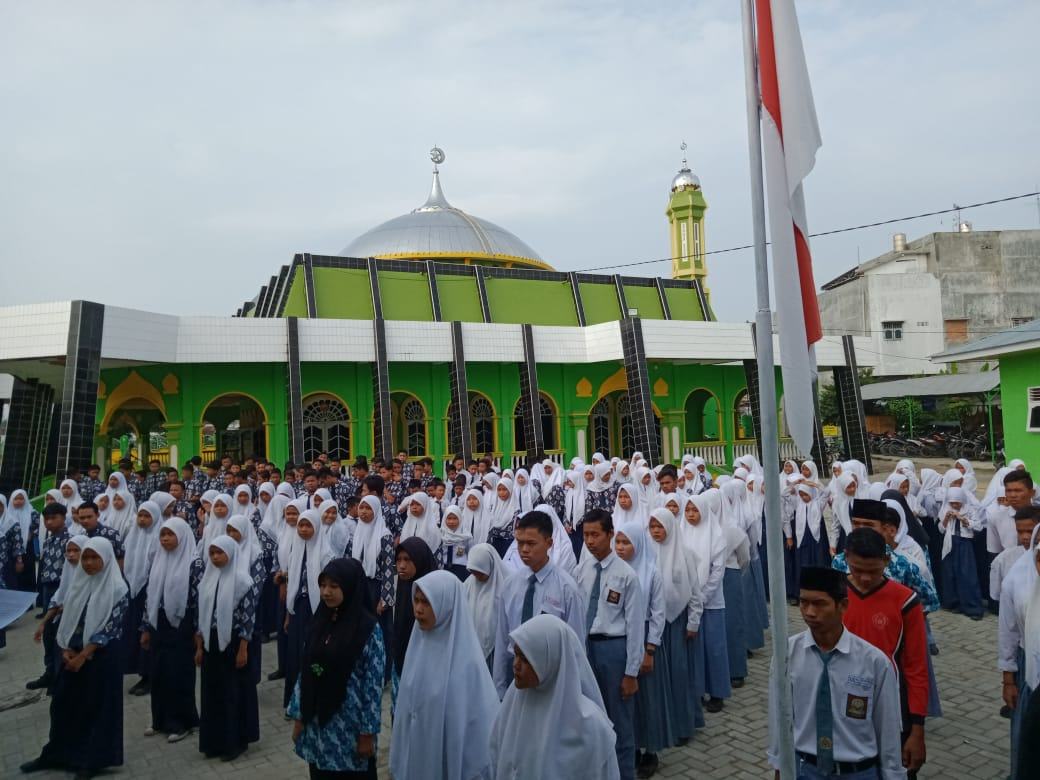 YP Ubudiyah Pangkalan Brandan, Pelantikan Pengurus OSIS SMP dan Aliyah 