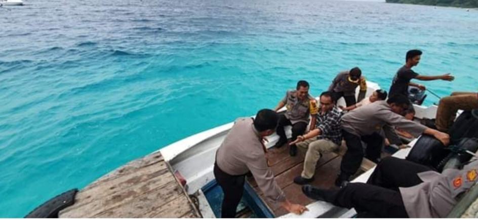 Kapolda Sumut, Perjalanan Tugas ke Pulau Terpencil 