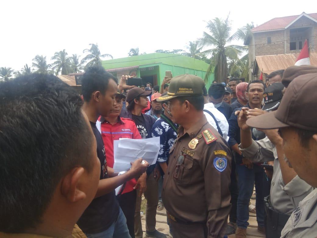 GMNI dan HMI, Aksi Damai di Sei Penggantungan