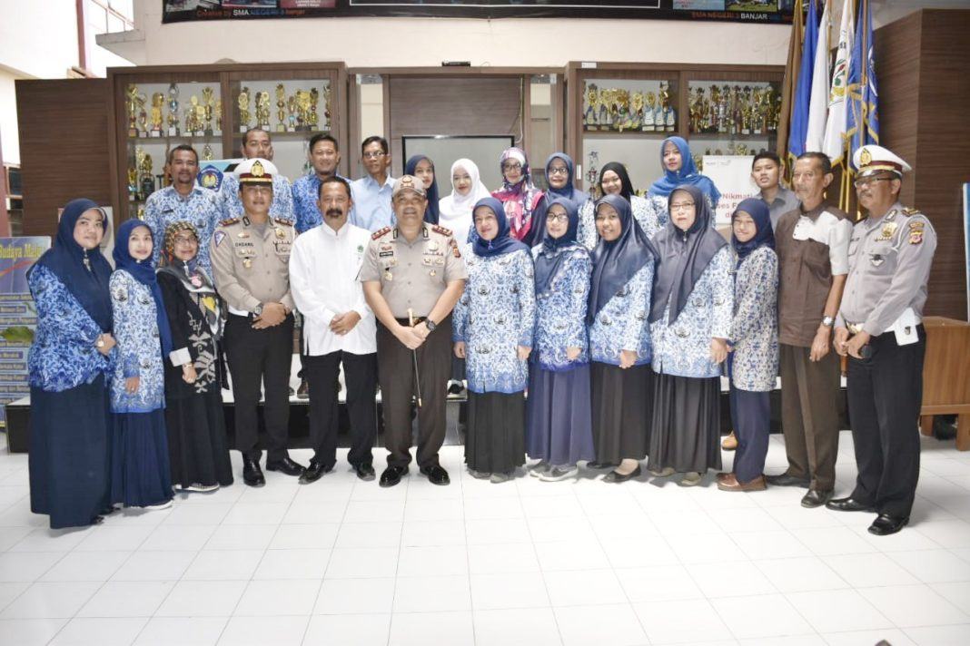 Kapolres Banjar, Sosialisasi Keselamatan Berlalu Lintas