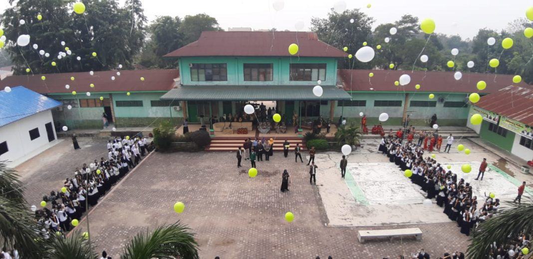 Univa Labuhanbatu, Ratusan Balon Mengudara Dalam PKKMB 