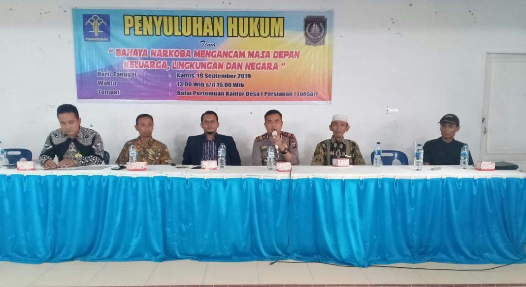Kapolsek Kampung Rakyat, Penyuluhan Bahaya Narkotika