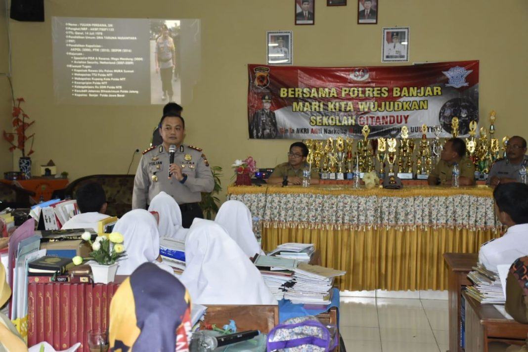 Kapolres Banjar, Sosialisasi Wujudkan Sekolah Citanduy
