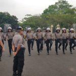 Dalmas Polres Banjar, Tingkatkan Pelatihan Jelang Pilkades