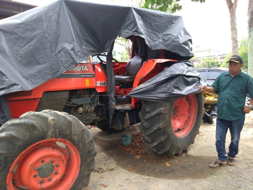 Dinas Pertanian Labuhanbatu, Usut Asset Alat Berat Jonder Kubota 