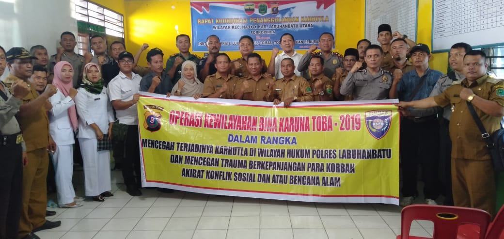 Polsek Na IX-X, Perhatian Serius untuk Memerangi Karhutla