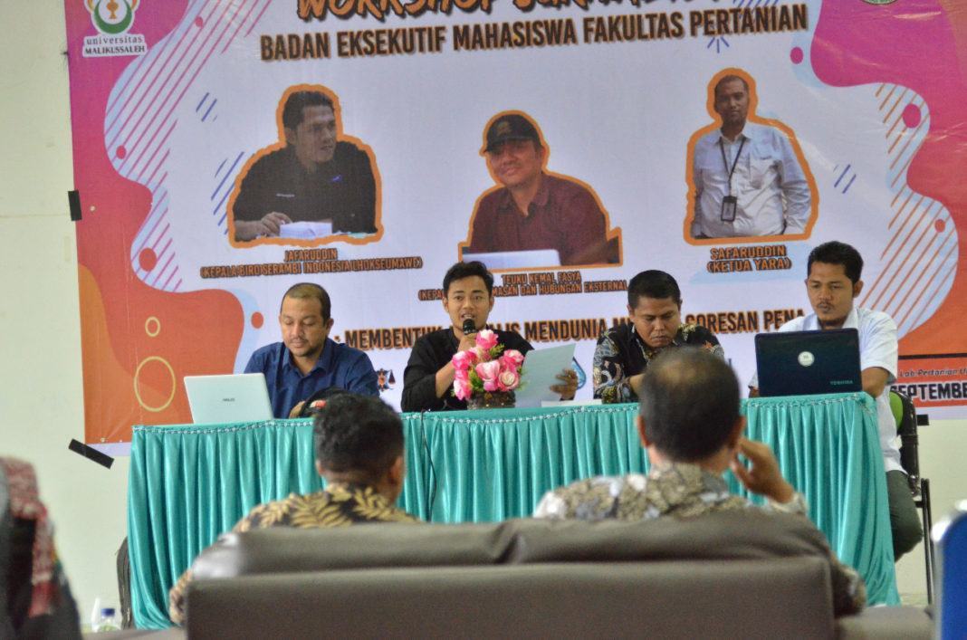 BEM FP Unimal, Gelar Pelatihan Jurnalistik